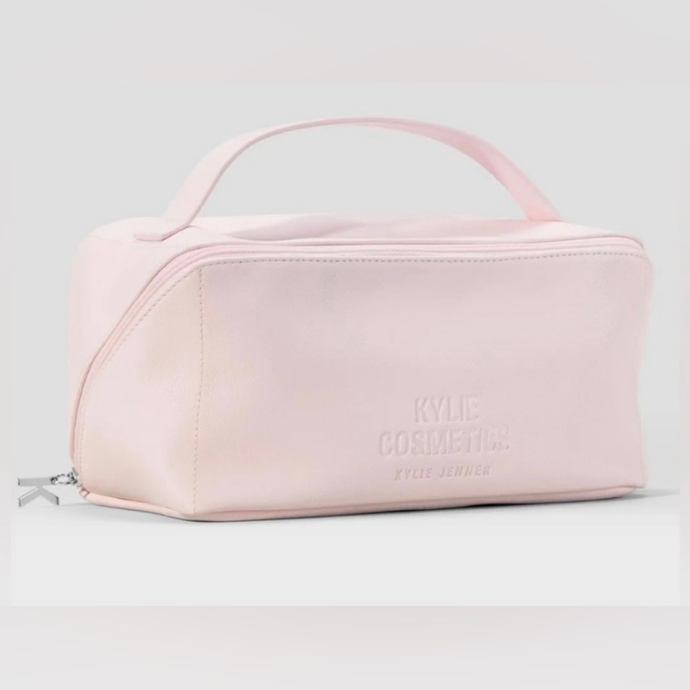 2 Kylie Cosmetics Light Pink Makeup Bags New